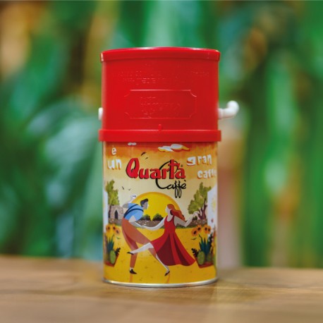 Quarta Caffè Dispenser with AVIO ORO blend - ground 250g