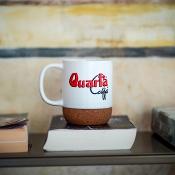 Quarta Caffè cup with natural cork base