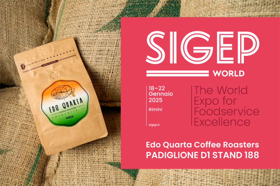 EDO QUARTA COFFEE ROASTERS AL SIGEP 2025